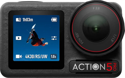 Cámara Deportiva Dji Osmo Action 4k (2160p) Negra