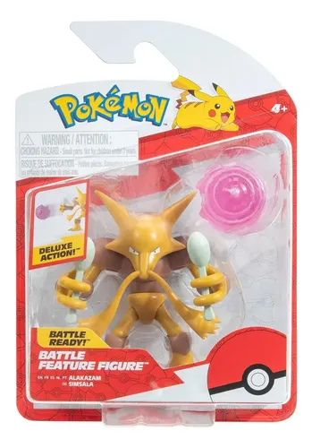 Alakazam - Battle Feature Figure - Pokémon - Jazwares - 9 Cm