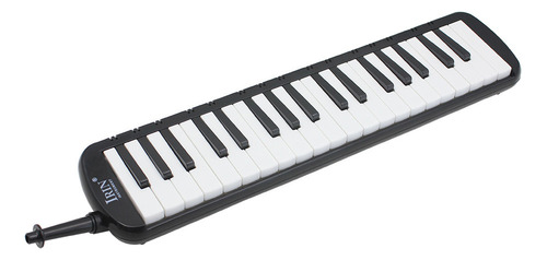 Piano Melodica Pianica Negra De 37 Teclas Con Bolsa De Trans