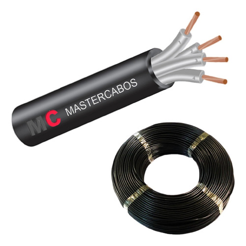 Cabo Cobre 4 Vias Multiplo 4x35 Mm 1kv Pvc Flex Ipce 13 M