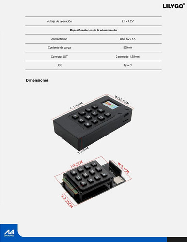Esp32 Con Display Y Teclado T-display Lilygo