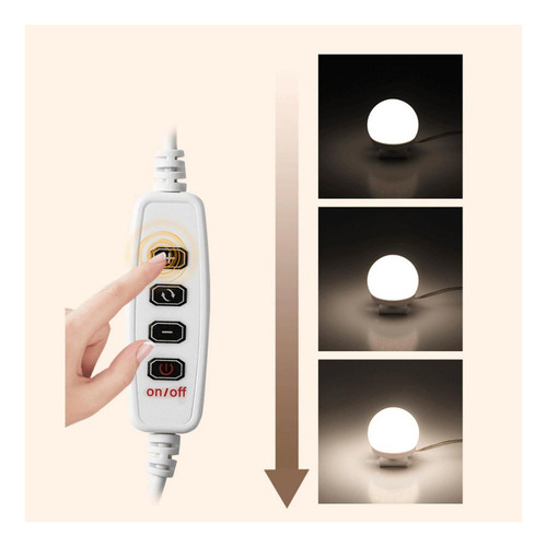 De Bombillas De Espejo Led Estilo Vanity For Maquillaje