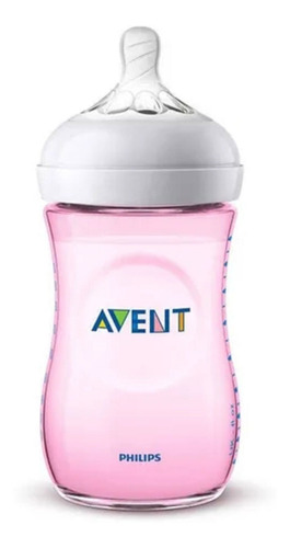 Set Biberones Avent Natural Scd301/03 Rosa Philips