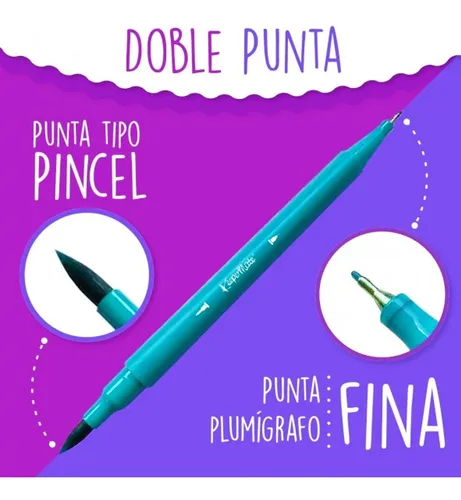 Plumón Y Plumígrafo X 10 Unidades Keepermate