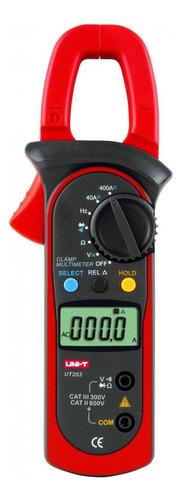 Pinza amperimétrica digital Uni-T UT203 400A 