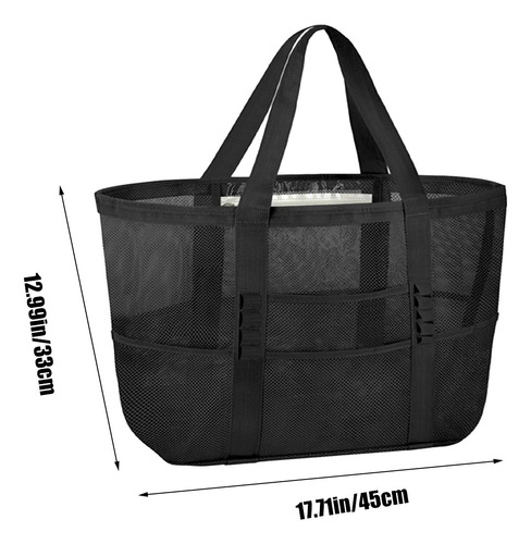Bolsa De Praia Feminina De Malha, Sacola De Praia Grande, Fe