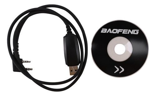 Cable De Programación Usb Baofeng Y Cd Para Uv-5r Gt-3 888s+