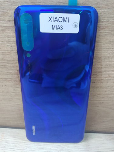 Tapa Trasera Original Xiaomi Mia3 Azul Foto Real
