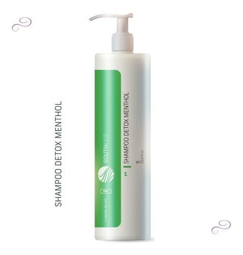 Shampoo Detox Menthol 1000ml Southliss
