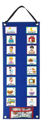 Calendario Visual Para Niños, 70 Piezas, Tarjetas De