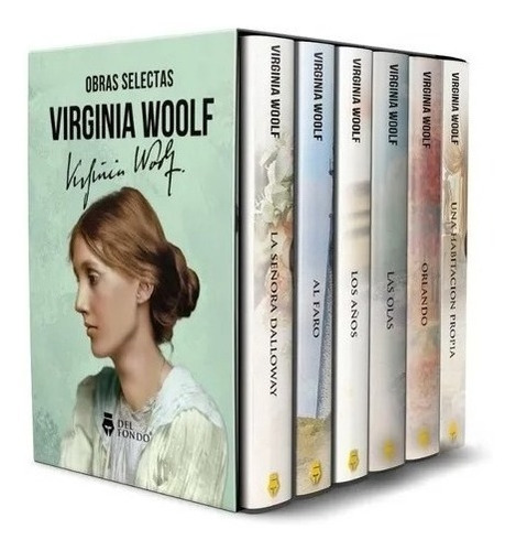 Obras Selectas Virginia Woolf - Del Fondo - 6 Libros /