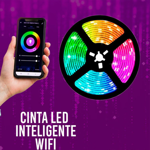 Cinta Led Rgb Smart Bright 24w 5mt Megabright-mimbral