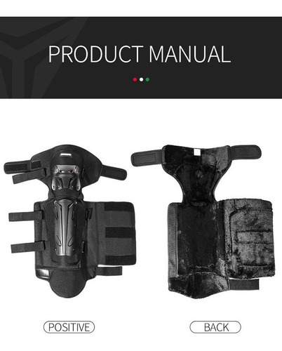 Kit Protecciones Motociclista Rodilleras Invierno