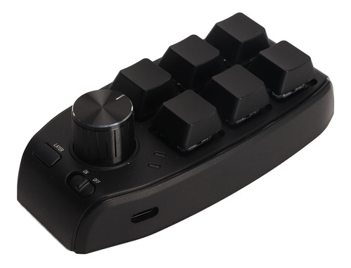 Mini Botón De Teclado Usb De 6 Teclas, Conexión Programable