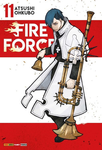 Fire Force Vol. 11, de Ohkubo, Atsushi. Editora Panini Brasil LTDA, capa mole em português, 2020