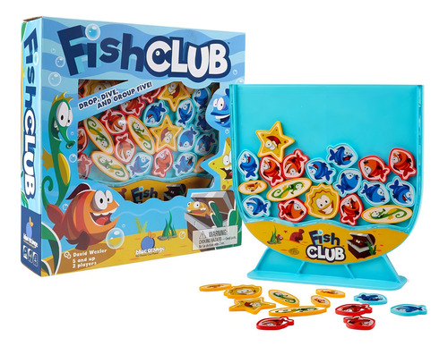 Juego De Mesa Fish Club Conecta Peces Reto Familiar Colorido
