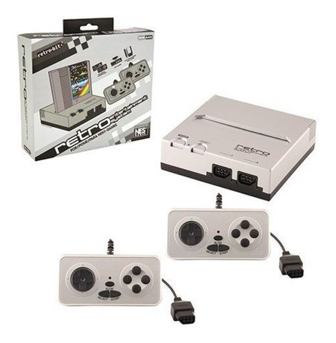 Sistema De Entretenimiento Retro Bit Nintendo Nes (plata