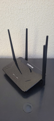 Lote 2 Roteadores Intelbras Rf 1200 Dual Band Preto (Usado)