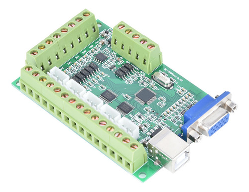 Placa De Interfaz Usb De 5 Ejes Cnc Motion Controller, Verde