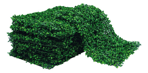 30 Pzas Follaje Artificial Tupido Muro Verde Jardin Vertical