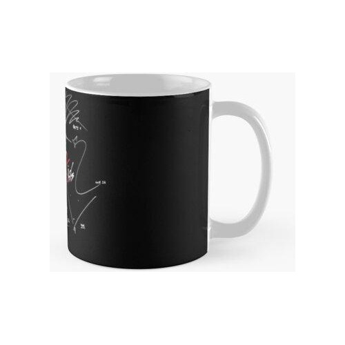 Taza Stray Kids Ot8 - Logotipo Con Firmas (negro) Calidad Pr