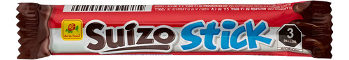 Barra De Chocolate Suizo Stick De La Rosa 25 Piezas