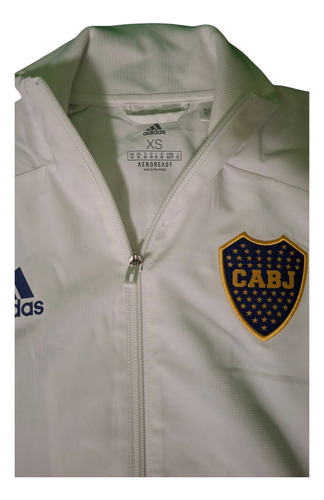 Campera Adidas Boca Juniors Original Talle Xs (Usado)