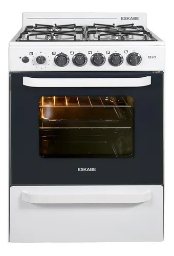 comprar Cocina Eskabe Q10 B 57 Cm Blanca Ceramic Blue Timer Y Luz