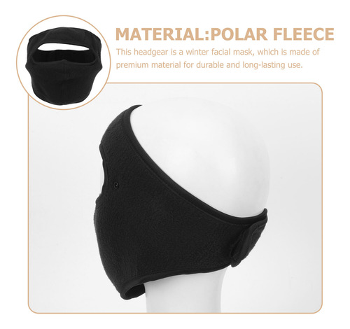 Protector Facial Antifrío Para Motocicletas, Funda Cálida Pa