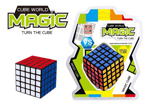 Cubo Magico Cube World Magic 5x5 En Blister
