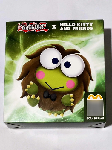 Keroppi X Kuriboh - Muñeco Yu-gi-oh! X Hello Kitty