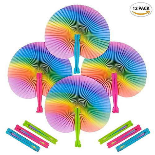 Los Aficionados Artcreativity Arco Iris Plegables Conjunto (