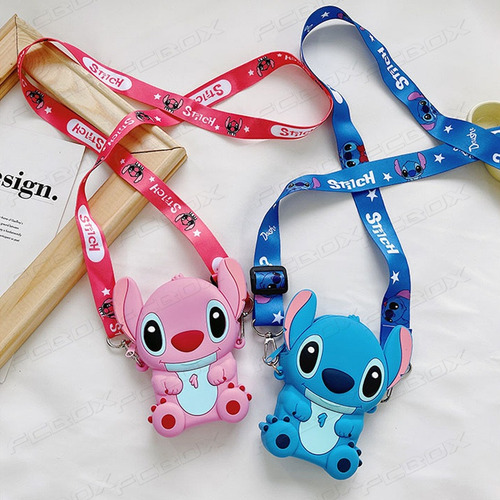 Kit 2 Bolsas De Silicona Lilo And Stitch - Regalos Para Niña
