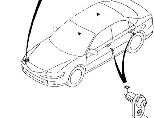 Interruptor De Puerta Para Mazda 6