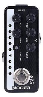 Mooer Micro Preamp 015 Brown Sound Pedal Eea