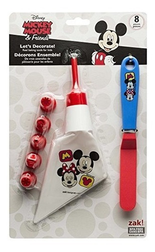Zak Designs Mickey & Minnie Mouse Frosting Bag Y 6 Consejos 