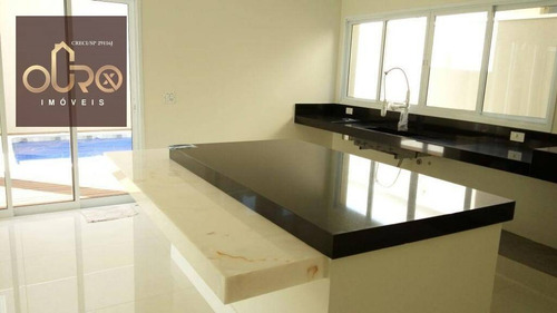 Imagem 15 de 30 de Sobrado Novo Residencial À Venda, Condomínio Villaggio Di Firenze, Franca. - So0016