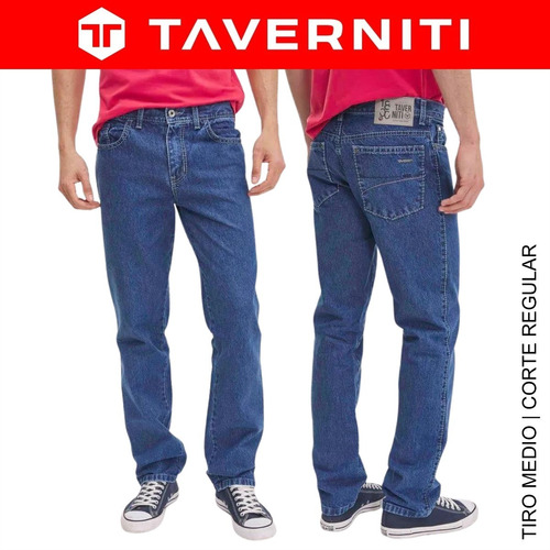 Jeans Modelos 1800 Taverniti Originales Hombre De Fábrica