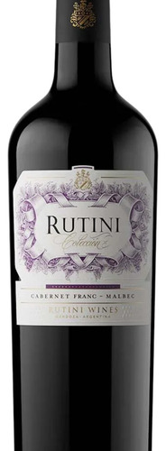 Vino Tinto Rutini Coleccion Cabernet Franc - Malbec Caja X 6
