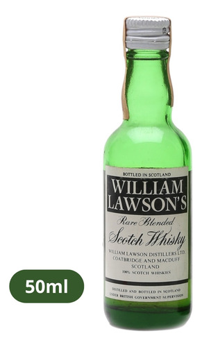 Miniatura Whisky William Lawsons 50ml (vidrio) 