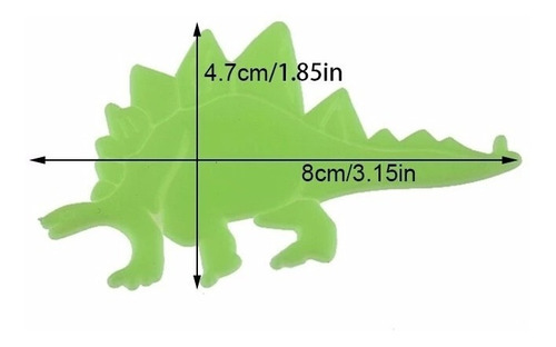 Pegatina Fosforescente De Dinosaurios,decoracion Infantil