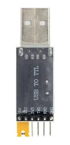 Imagen 2 de 4 de Convertidor Niveles Usb A Uart Ttl Con Ch340g Unoelectro