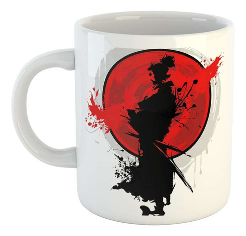 Taza Ceramica Samurai Legendario Japon Katana Espada P4