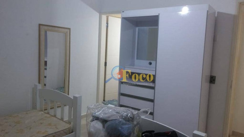 Imagem 12 de 17 de Cobertura Com 3 Dormitórios E Espaço De Lazer Privativo, Na Praia Das Astúrias, Guarujá/ Sp - Co0007