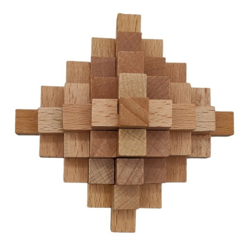 Rompecabezas Puzzle De Madera Diamante Imposible