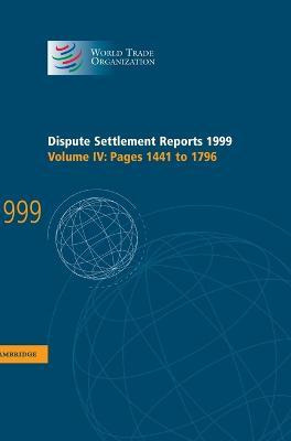 Libro Dispute Settlement Reports 1999: Volume 4, Pages 14...