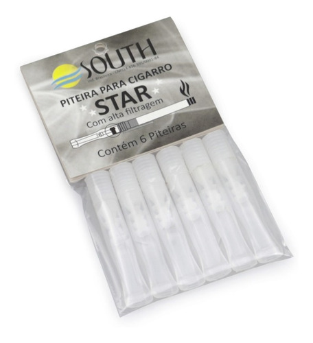 Piteira Para Cigarros Star Descartável - (6und)