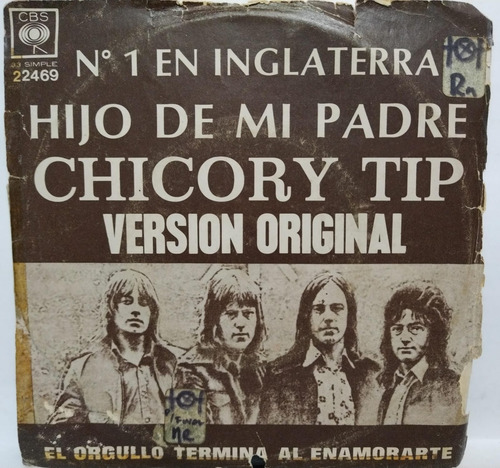 Chicory Tip Hijo De Mi Padre Lp 7 La Cueva Musical