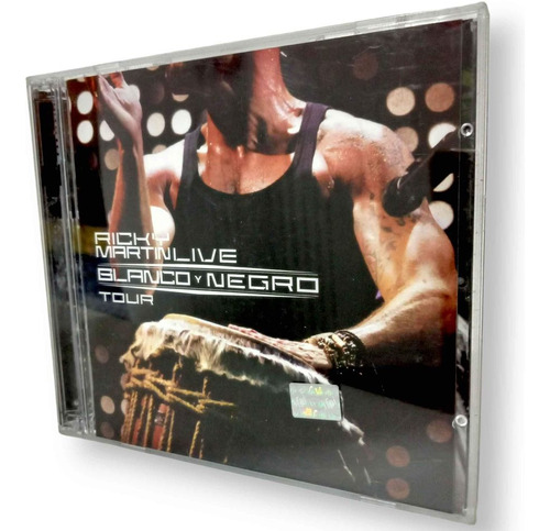 Cd Ricky Martin Live Blanco Y Negro Tour Edición Mexico 2007