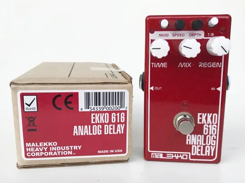 Malekko Ekko 616 Analog Delay | Analiso Trocas | MercadoLivre